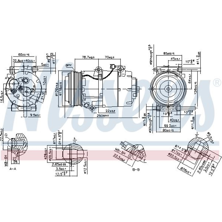 Kompressor, Klimaanlage 890090 Kompressor, Klimaanlage 890090