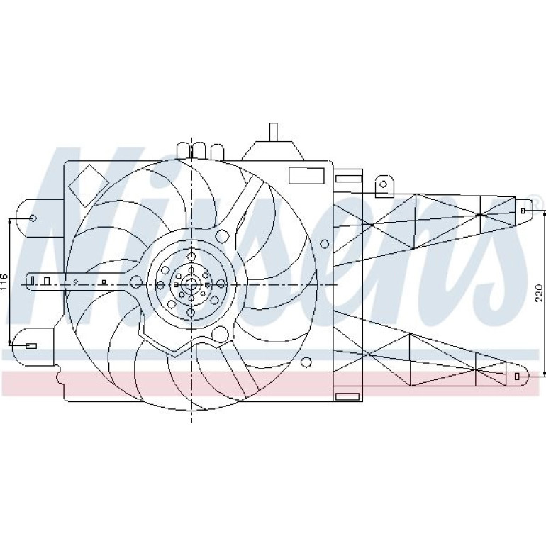 Lüfter, Motorkühlung 85158 Lüfter, Motorkühlung 85158