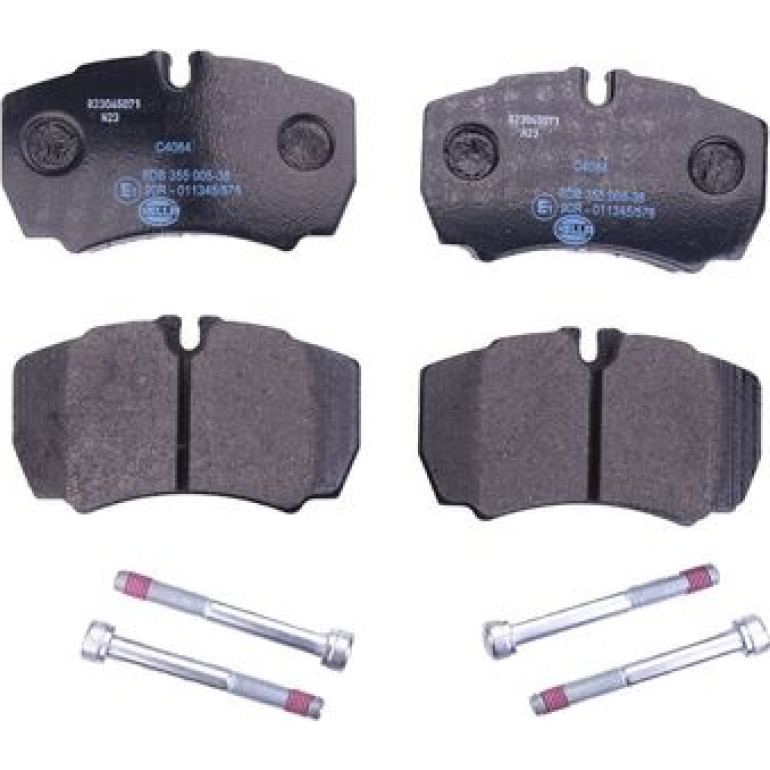 Bremsbelagsatz, Scheibenbremse 8DB 355 005-381 Bremsbelagsatz, Scheibenbremse 8DB 355 005-381