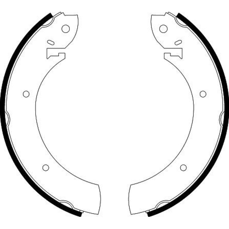 Bremsbackensatz 8DB 355 001-391 Bremsbackensatz 8DB 355 001-391