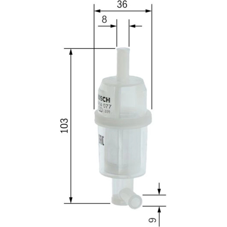Kraftstofffilter 0 450 904 077