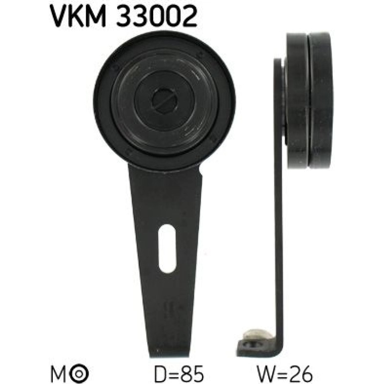 Spannrolle, Keilrippenriemen VKM 33002