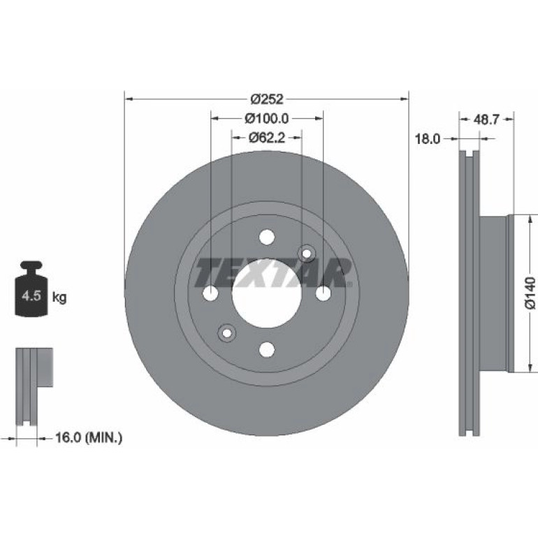 Bremsscheibe 92196503