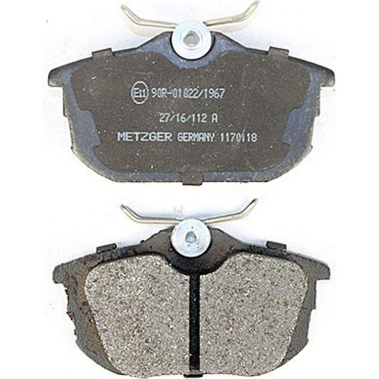Bremsbelagsatz, Scheibenbremse 1170118 Bremsbelagsatz, Scheibenbremse 1170118