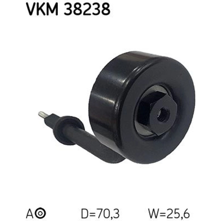 Spannrolle, Keilrippenriemen VKM 38238 Spannrolle, Keilrippenriemen VKM 38238