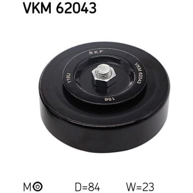 Spannrolle, Keilrippenriemen VKM 62043