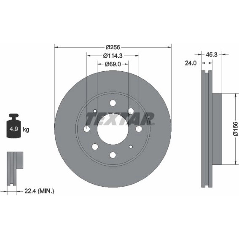 Bremsscheibe 92103903 Bremsscheibe 92103903