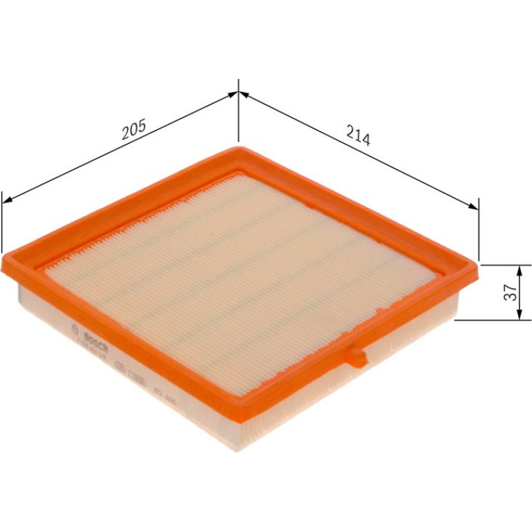 BOSCH F 026 400 348 Luftfilter