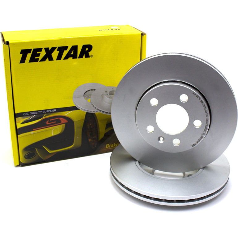 TEXTAR Bremsscheiben Ø256 + Beläge Vorne PR: 1LQ, 1ZF (92082205 + 2313101) TEXTAR Bremsscheiben Ø256 + Beläge Vorne PR: 1LQ, 1ZF (92082205 + 2313101)