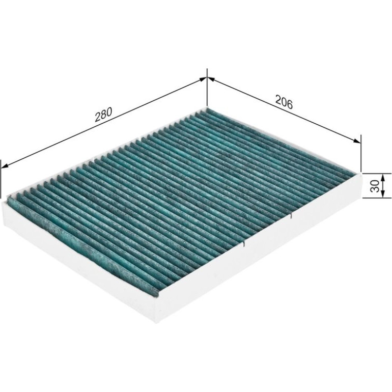 BOSCH 0 986 628 509 Innenraumfilter FILTER+ BOSCH 0 986 628 509 Innenraumfilter FILTER+