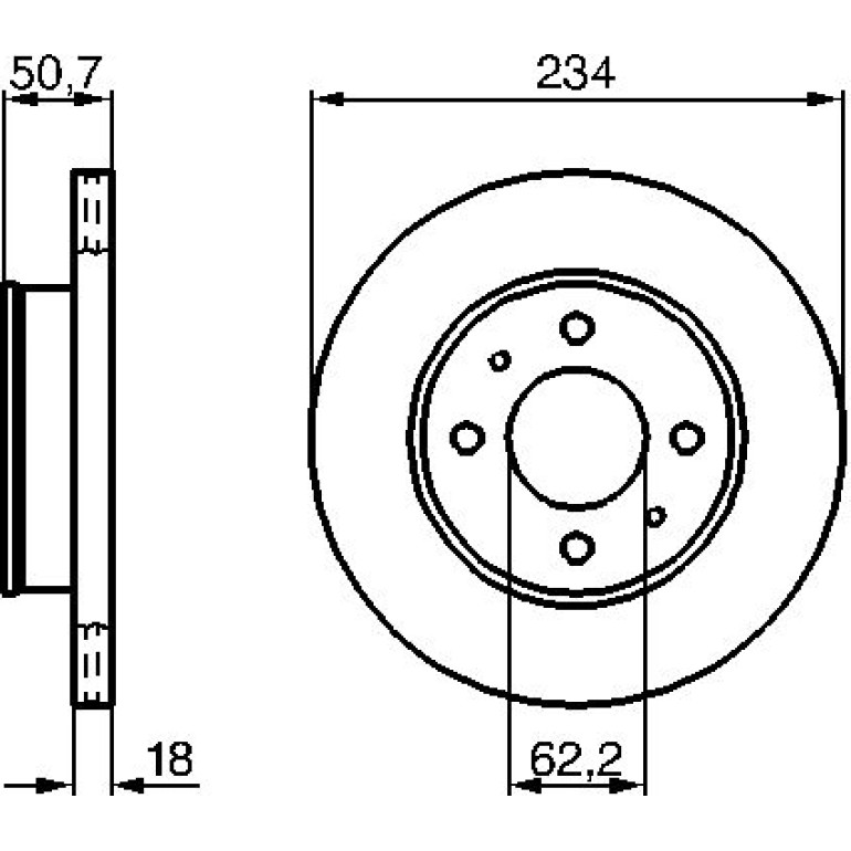 Bremsscheibe 0 986 479 264 Bremsscheibe 0 986 479 264