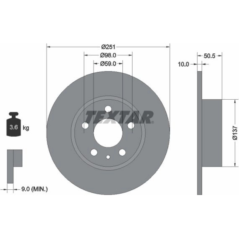Bremsscheibe 92046903 Bremsscheibe 92046903