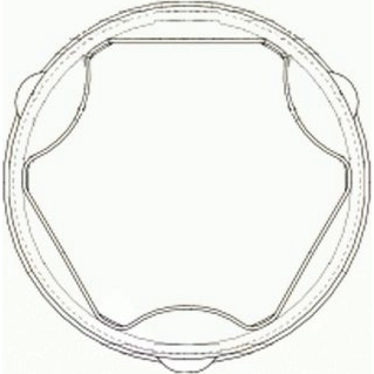 Faltenbalgsatz, Antriebswelle 25854