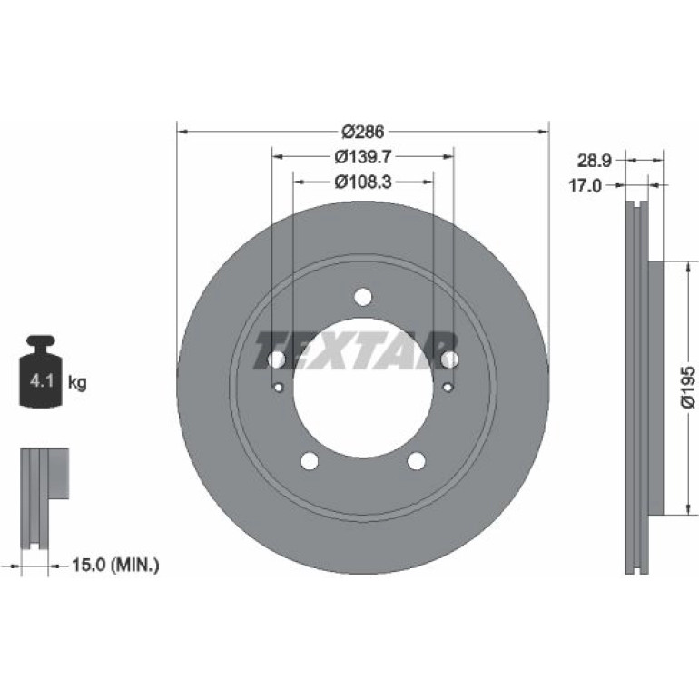 Bremsscheibe 92136800
