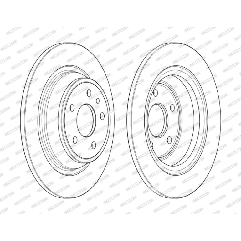 Bremsscheibe DDF2338C