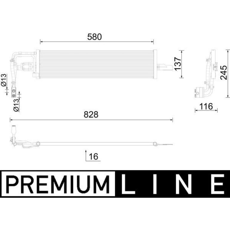 Ölkühler, Automatikgetriebe CLC 290 000P Ölkühler, Automatikgetriebe CLC 290 000P