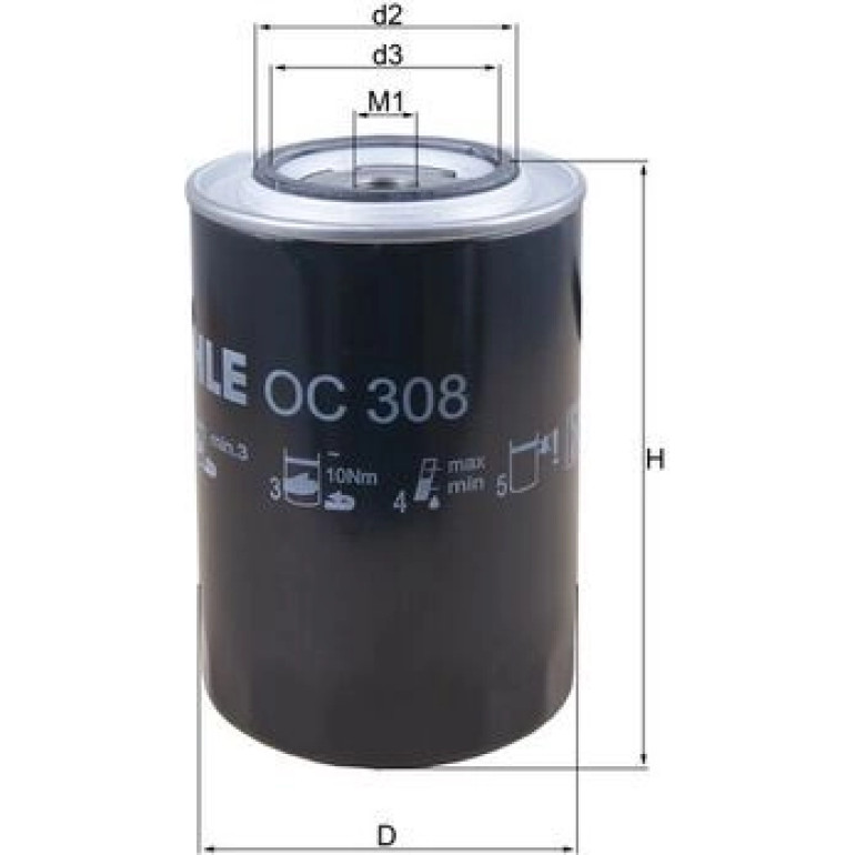 Ölfilter OC 308 Ölfilter OC 308