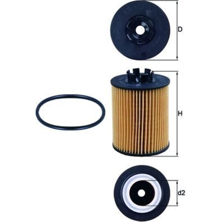 Ölfilter OX 173/2D Ölfilter OX 173/2D
