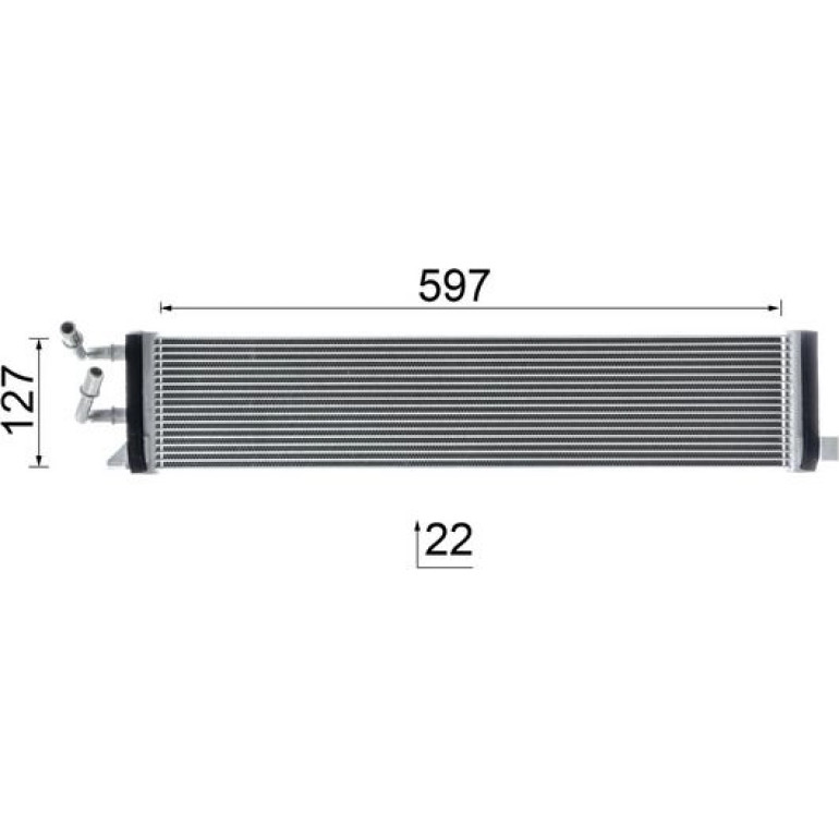 Ölkühler, Automatikgetriebe CLC 292 000P Ölkühler, Automatikgetriebe CLC 292 000P