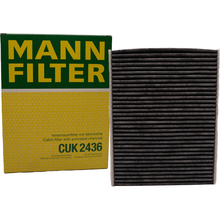 MANN-FILTER CUK 2436 Innenraumfilter, Aktivkohlefilter MANN-FILTER CUK 2436 Innenraumfilter, Aktivkohlefilter