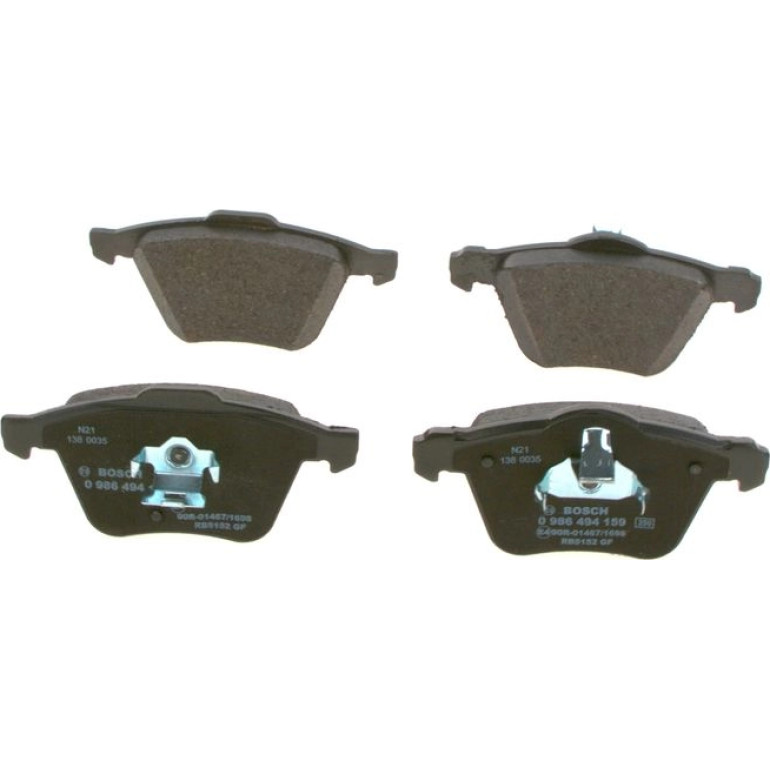 Bremsbelagsatz, Scheibenbremse 0 986 494 159 Bremsbelagsatz, Scheibenbremse 0 986 494 159
