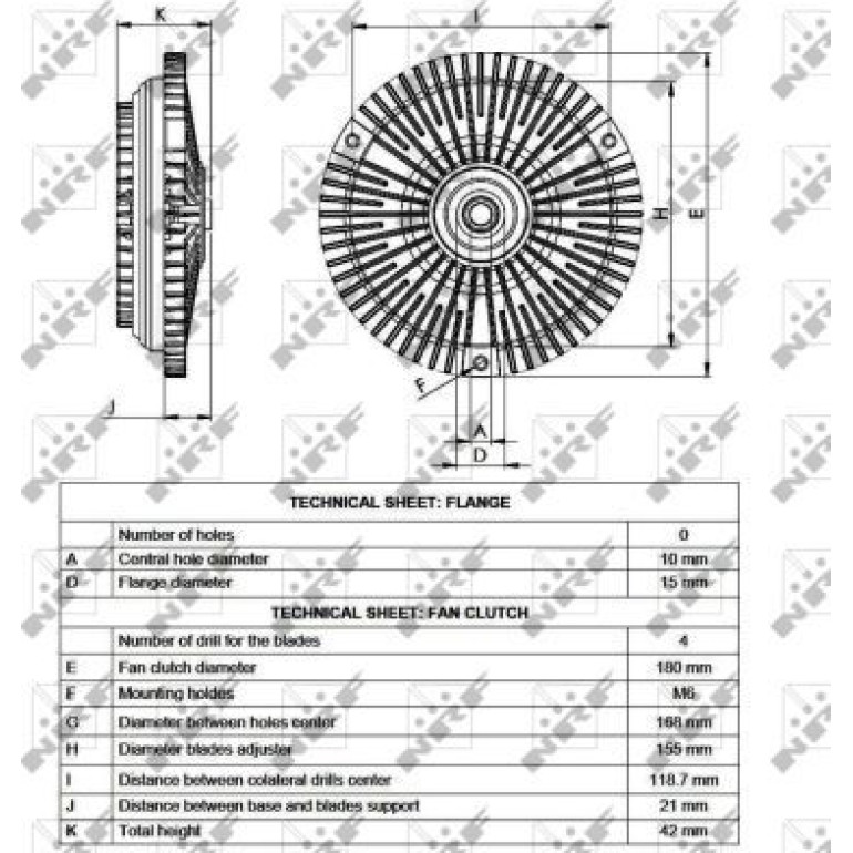 Kupplung, Kühlerlüfter 49532 Kupplung, Kühlerlüfter 49532