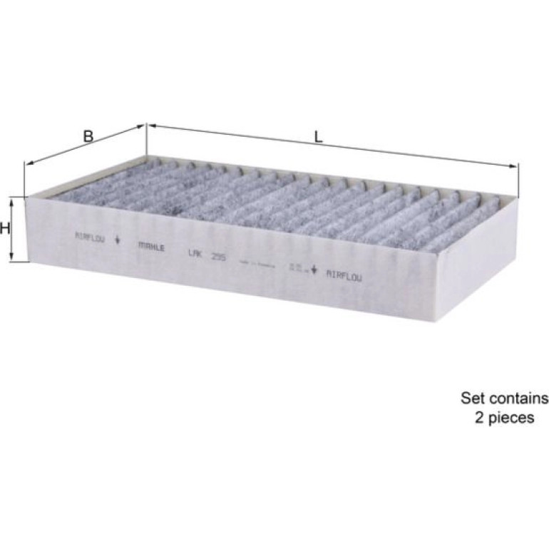 Filter, Innenraumluft LAK 295/S Filter, Innenraumluft LAK 295/S