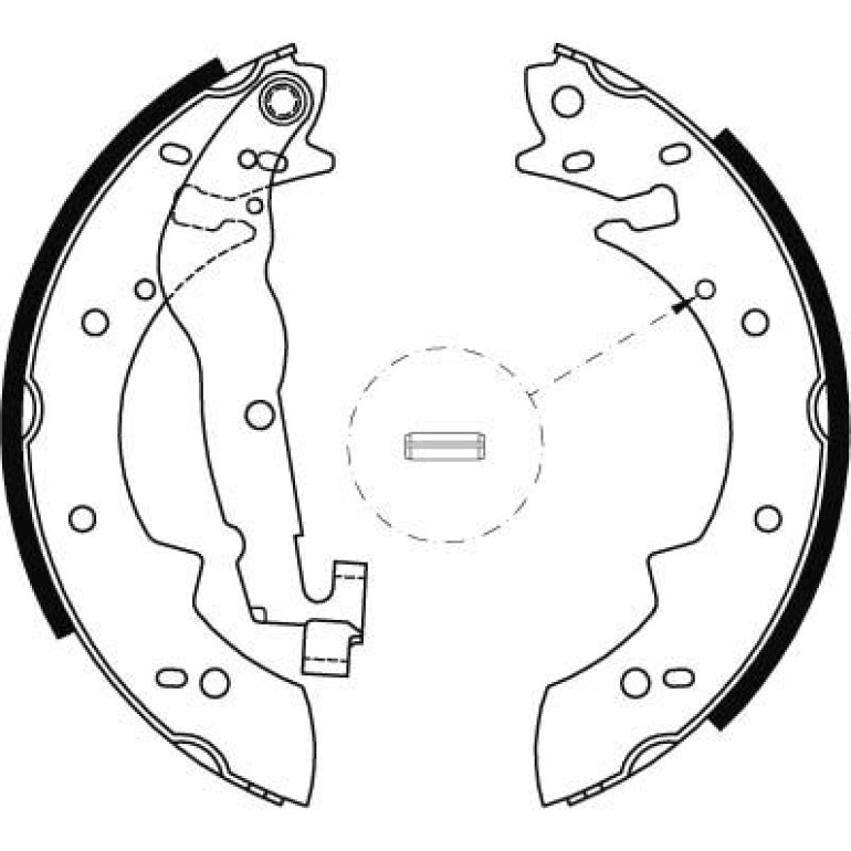 Bremsbackensatz GS8177