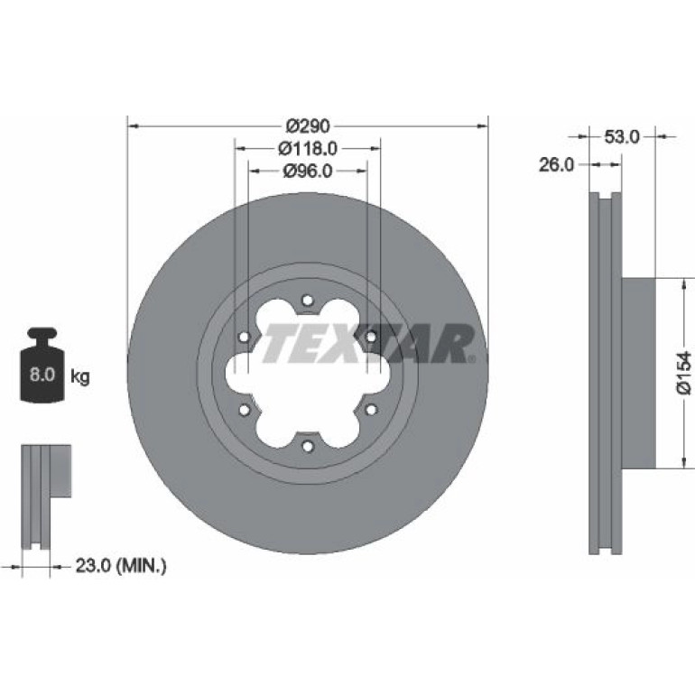 Bremsscheibe 93240600 Bremsscheibe 93240600