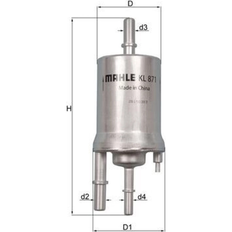 Kraftstofffilter KL 871 Kraftstofffilter KL 871