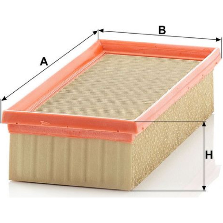 MANN-FILTER C 2584 Luftfilter MANN-FILTER C 2584 Luftfilter