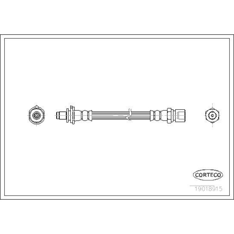 Bremsschlauch 19018915 Bremsschlauch 19018915