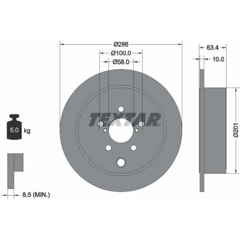 Bremsscheibe 92200000 Bremsscheibe 92200000