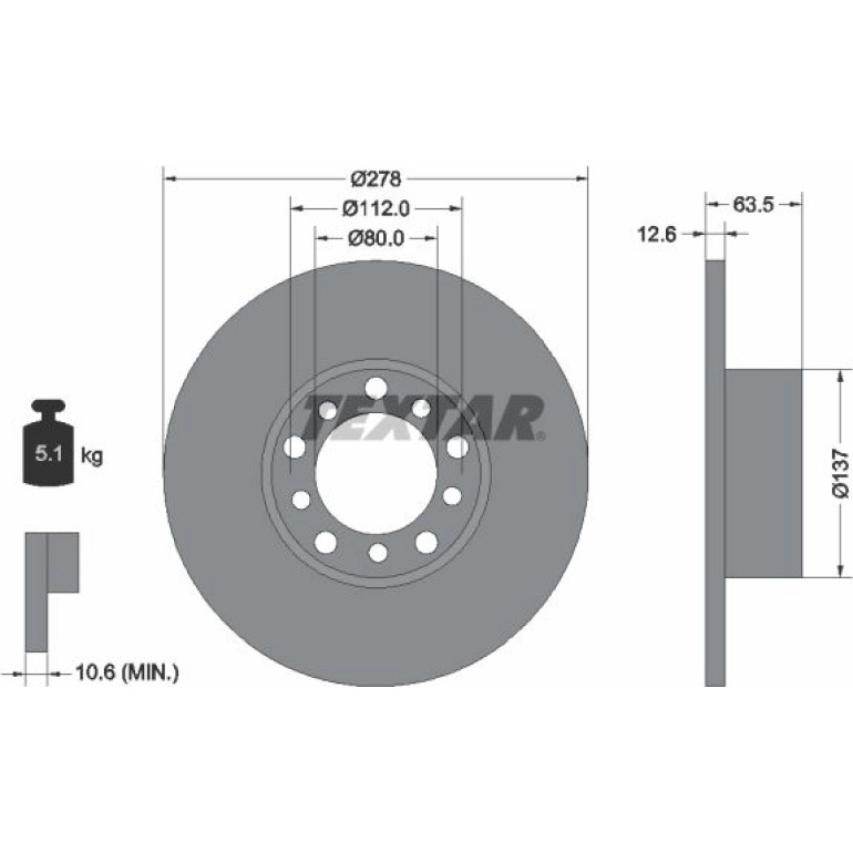 Bremsscheibe 92009500