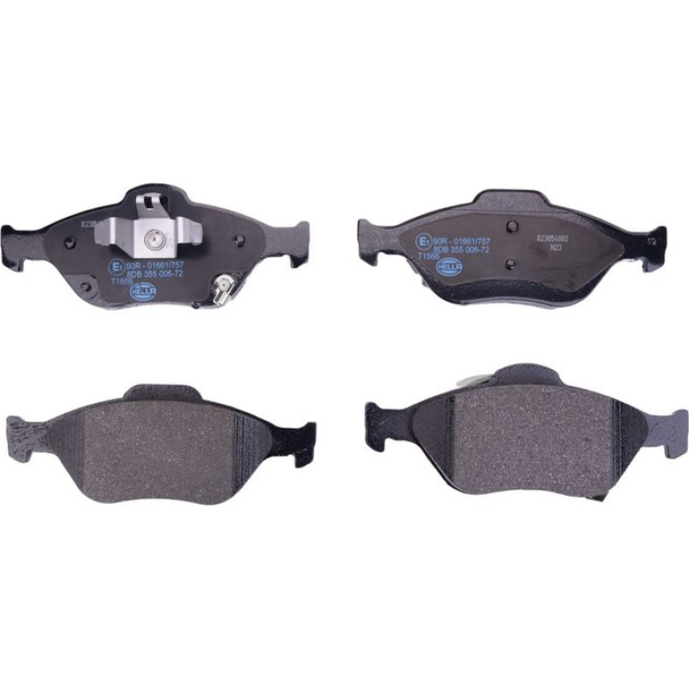 Bremsbelagsatz, Scheibenbremse 8DB 355 006-721 Bremsbelagsatz, Scheibenbremse 8DB 355 006-721