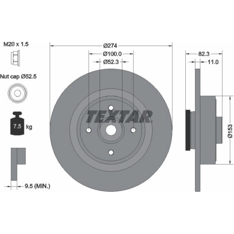 Bremsscheibe 92141403