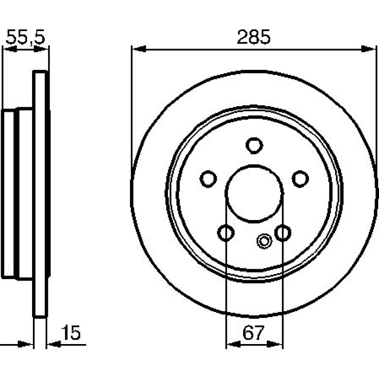 Bremsscheibe 0 986 478 469 Bremsscheibe 0 986 478 469
