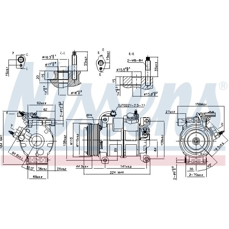 Kompressor, Klimaanlage 890169 Kompressor, Klimaanlage 890169