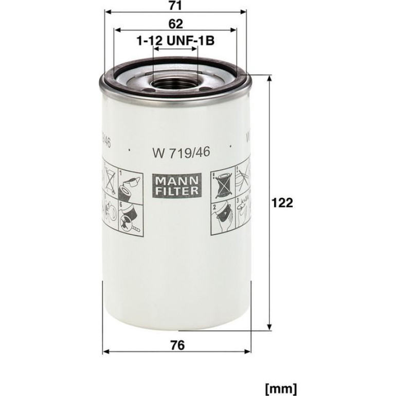 Ölfilter W 719/46