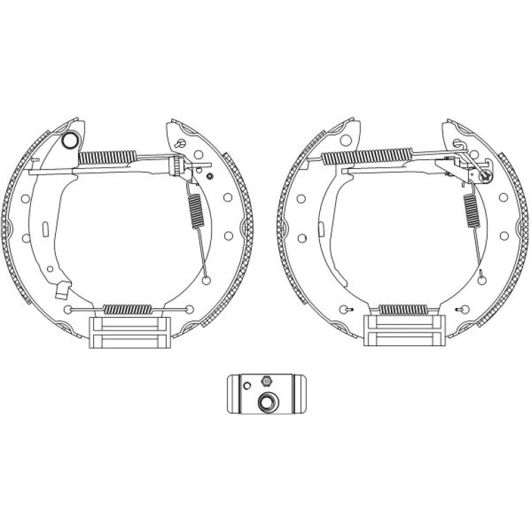 Bremsbackensatz 8DB 355 005-041