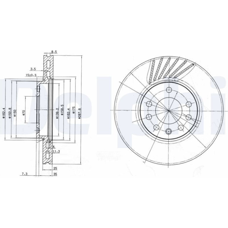 Bremsscheibe BG3142C Bremsscheibe BG3142C