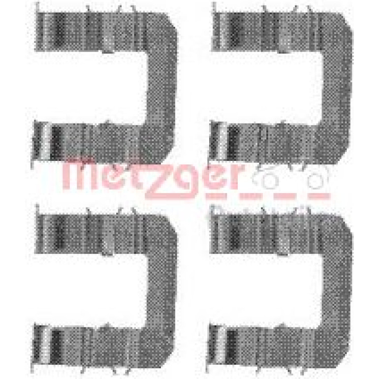 Zubehörsatz, Scheibenbremsbelag 109-1735 Zubehörsatz, Scheibenbremsbelag 109-1735
