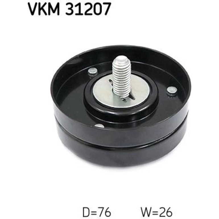 Umlenk-/Führungsrolle, Keilrippenriemen VKM 31207 Umlenk-/Führungsrolle, Keilrippenriemen VKM 31207