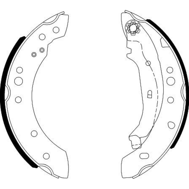 Bremsbackensatz 8DB 355 000-371 Bremsbackensatz 8DB 355 000-371