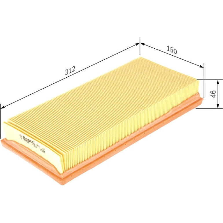 BOSCH 1 987 429 152 Luftfilter