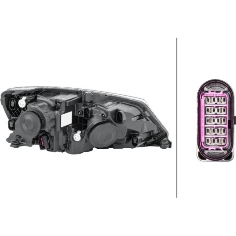 Hauptscheinwerfer 1EL 011 824-211