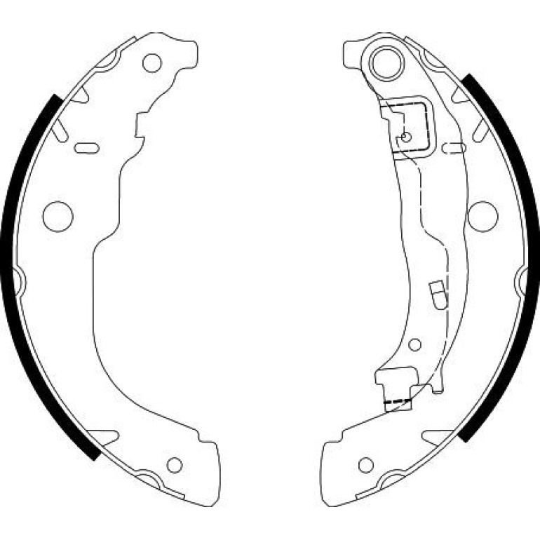 Bremsbackensatz 8DB 355 003-031