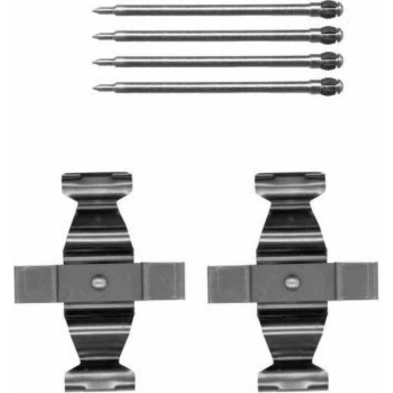 Zubehörsatz, Scheibenbremsbelag 8DZ 355 204-301 Zubehörsatz, Scheibenbremsbelag 8DZ 355 204-301