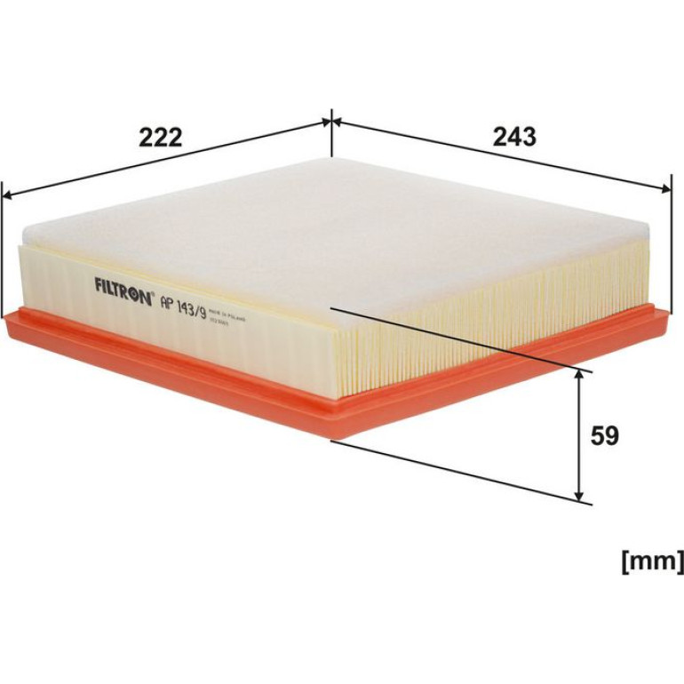 Luftfilter AP 143/9 Luftfilter AP 143/9