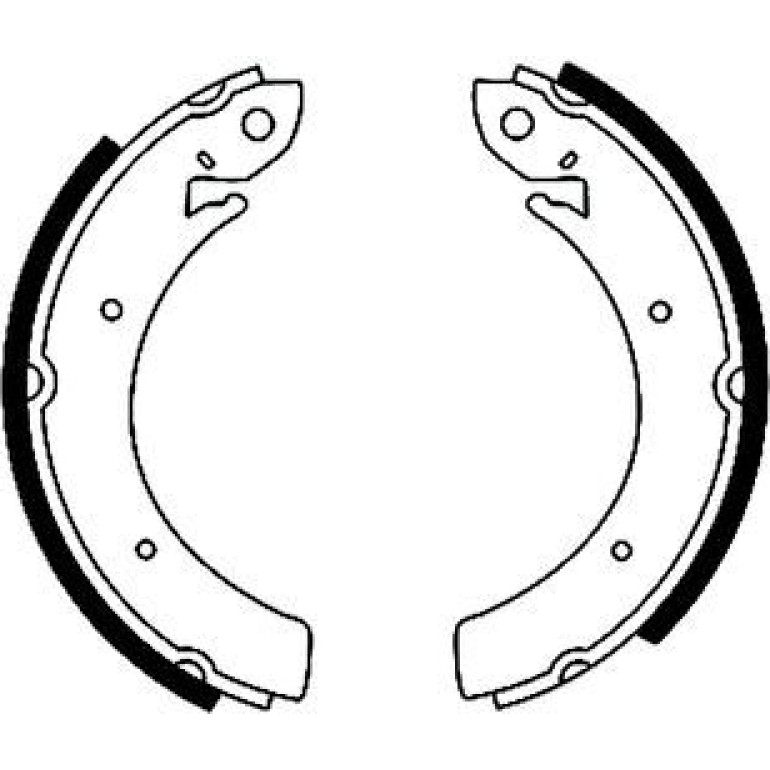 Bremsbackensatz 91044300 Bremsbackensatz 91044300